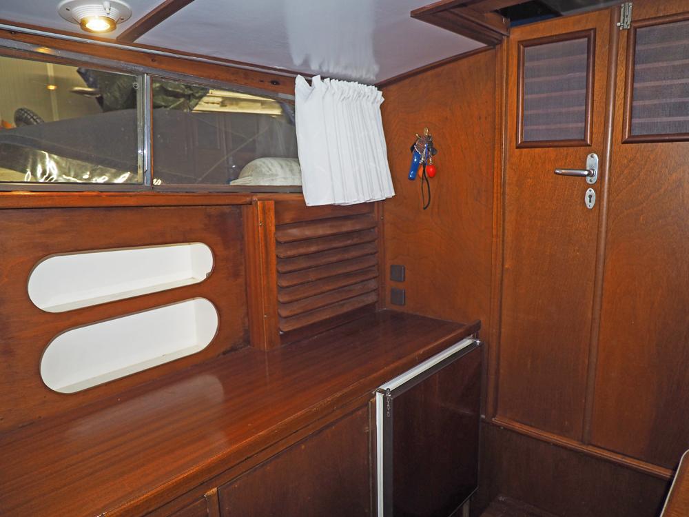 Cabin en avant, H&eacute;bergements